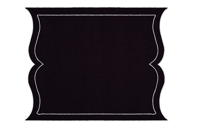 Alexa hampton la gallina matta valentine placemat aubergine 800 xxx q85