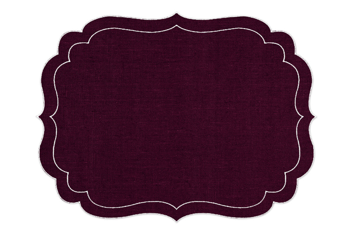 Alexa hampton la gallina matta balthazar placemat wine 1200 xxx q85