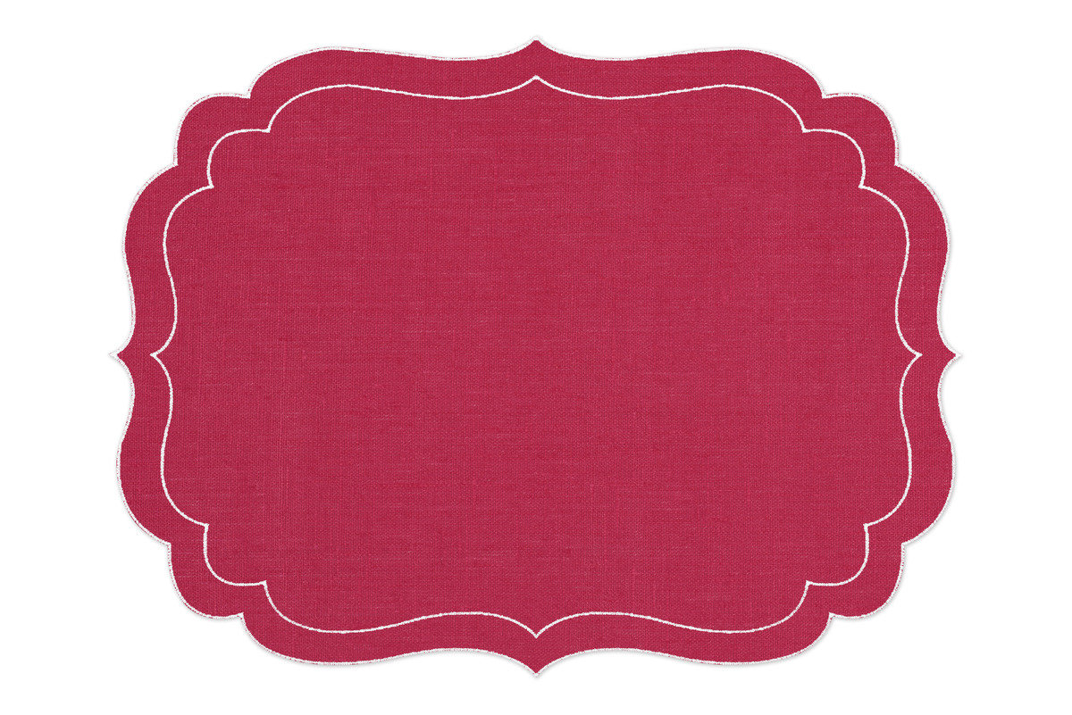 Alexa hampton la gallina matta balthazar placemat fuxia 1200 xxx q85