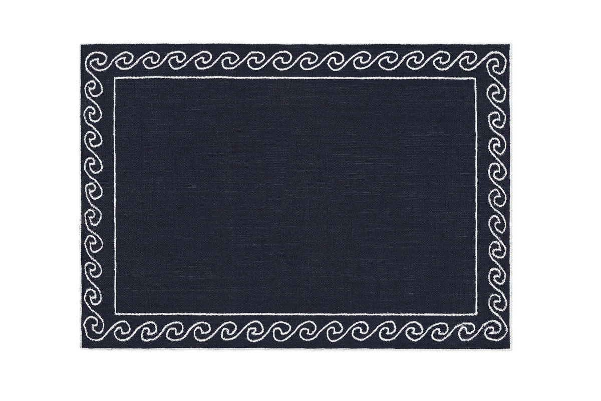 Alexa hampton la gallina matta kent placemat navy 1200 xxx q85