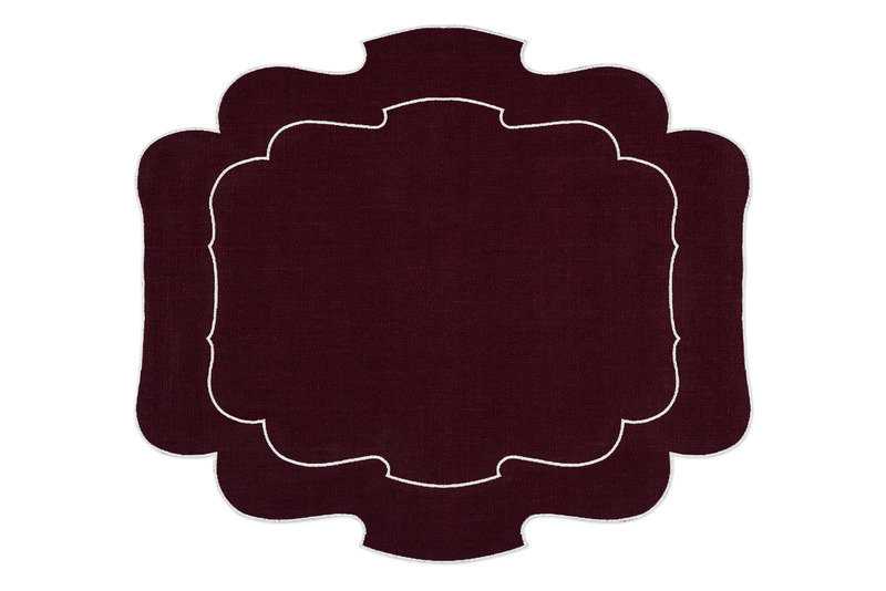 La gallina matta parentesi 800 placemat scarlet 800 xxx q85